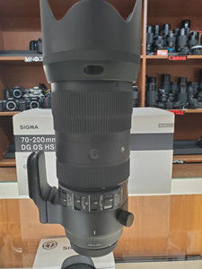 Sigma 70-200mm F2.8 Sports DG OS HSM for Canon Mount - Excellent Condition - Paramount Camera & Repair