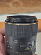 Load image into Gallery viewer, Tokina 100mm F2.8 D at-X PRO M Macro Lens - Nikon AF Mount Used Condition 8/10 - Paramount Camera &amp; Repair