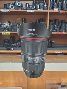 Canon EF 16-35mm f/4L is USM Lens - Pro Full Frame - Mint Condition - Paramount Camera & Repair