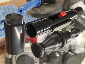 Camera/Lens Cleaning Kit - Lens Pen Brush, Lint-Free Cloth and Air Blower Bulb - Paramount Camera & Repair