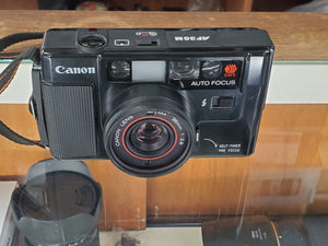 Canon Sure Shot Autoboy Camera AF35M 38mm f2.8 Film Point & Shoot, CLA - Paramount Camera & Repair