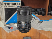 Load image into Gallery viewer, Tamron 28-70mm F3.5-4.5 Zoom Lens, Canon FD mount, Canada - Paramount Camera &amp; Repair