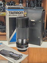 Load image into Gallery viewer, Tamron 80-210mm F3.8-4 Telephoto Lens, Canon FD mount Zoom, Canada - Paramount Camera &amp; Repair