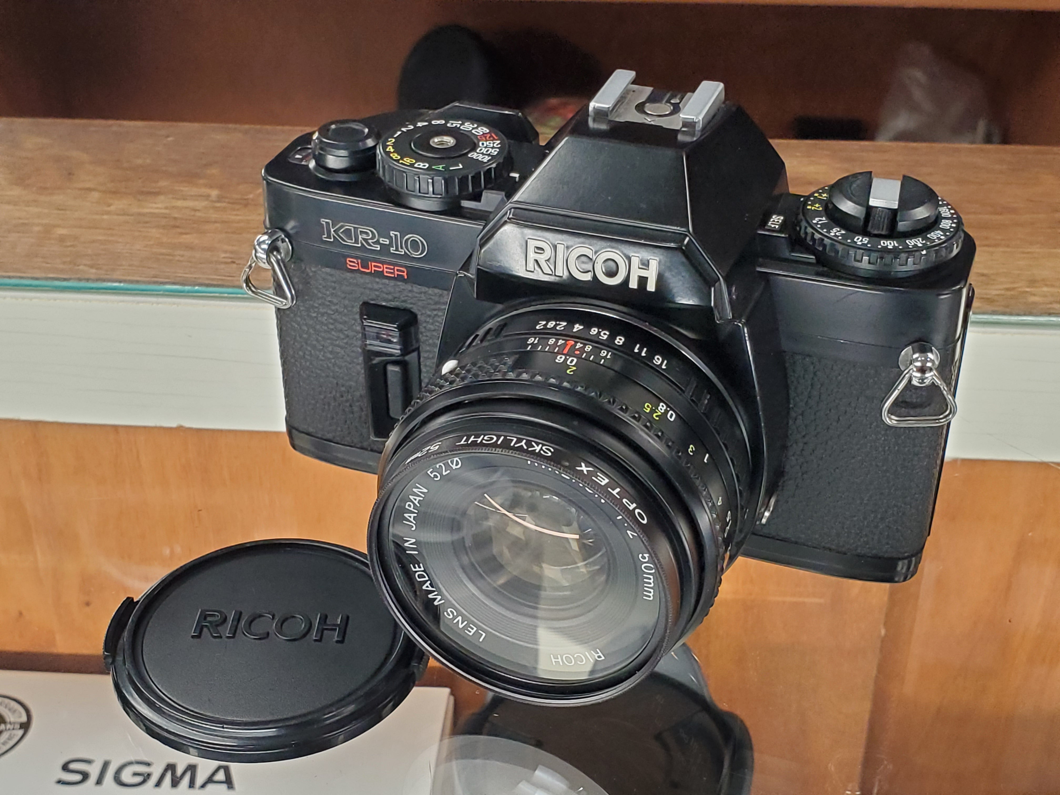 動作確認　RICOH KR-10 SUPER＋XR6（オマケ） Ricoh KR-10 Super Review: Classic 35mm SLR with Rikenon Zoom Lens
