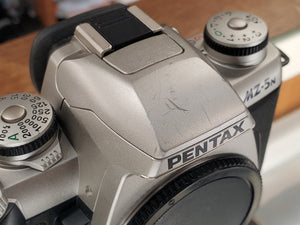 Pentax MZ-5n w/Battery Grip 35mm Autofocus Film Camera, Warranty, Canada - Paramount Camera & Repair