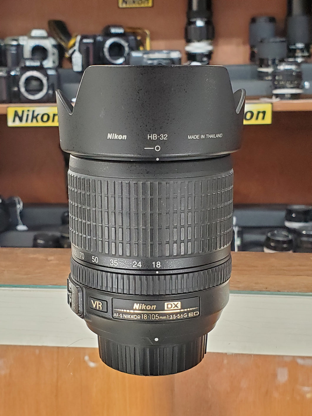 Nikon 18-105mm f/3.5-5.6 AF-S DX VR ED Nikkor Lens Nikkor Lens - Used Condition 9/10 - Paramount Camera & Repair