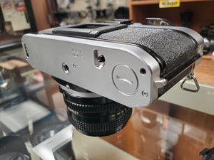 Canon AE-1 Program, 35mm Film Camera, Fresh CLA, New Light Seals - Paramount Camera & Repair