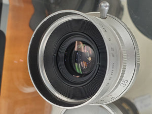MINT Voigtlander Bessa R w/35mm f/2.5 Leica L39 LTM, CLA, Calibrated - Paramount Camera & Repair