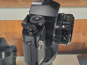 Ricoh KR-10x w/Rikenon P 50mm F2 lens, 35mm SLR Film Camera, CLA, Light Seals, Canada - Paramount Camera & Repair