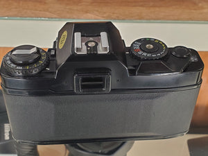Ricoh KR-10x w/Rikenon P 50mm F2 lens, 35mm SLR Film Camera, CLA, Light Seals, Canada - Paramount Camera & Repair