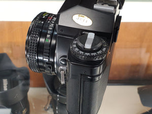 Ricoh KR-10x w/Rikenon P 50mm F2 lens, 35mm SLR Film Camera, CLA, Light Seals, Canada - Paramount Camera & Repair