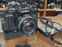 Load image into Gallery viewer, MINT Minolta X-700 MPS , Power Winder, 50mm f2 lens, CLA, Light Seals, Canada - Paramount Camera &amp; Repair