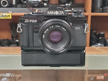 Load image into Gallery viewer, MINT Minolta X-700 MPS , Power Winder, 50mm f2 lens, CLA, Light Seals, Canada - Paramount Camera &amp; Repair