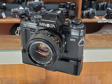 Load image into Gallery viewer, Minolta X-700 MPS w/ Power Winder, 50mm f2 lens, CLA, Light Seals, Canada - Paramount Camera &amp; Repair