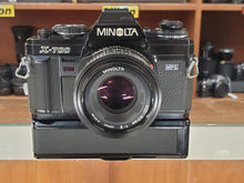 Load image into Gallery viewer, Minolta X-700 MPS w/ Power Winder, 50mm f2 lens, CLA, Light Seals, Canada - Paramount Camera &amp; Repair