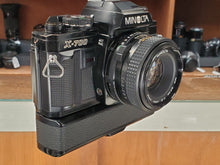 Load image into Gallery viewer, Minolta X-700 MPS w/ Power Winder, 50mm f2 lens, CLA, Light Seals, Canada - Paramount Camera &amp; Repair