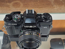 Load image into Gallery viewer, Minolta X-700 MPS w/ Power Winder, 50mm f2 lens, CLA, Light Seals, Canada - Paramount Camera &amp; Repair