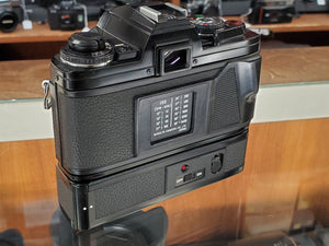 Minolta X-700 MPS w/ Power Winder, 50mm f2 lens, CLA, Light Seals, Canada - Paramount Camera & Repair