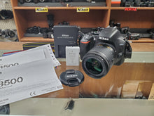 Load image into Gallery viewer, Nikon D3500 24.2MP DSLR Camera w/18-55mm AF-P Lens, Like New, 10/10, Canada - Paramount Camera &amp; Repair