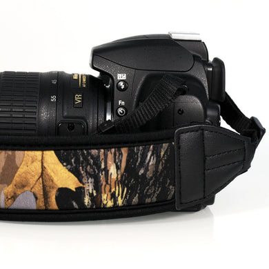 Camo Neoprene Padded Camera Strap - Paramount Camera & Repair