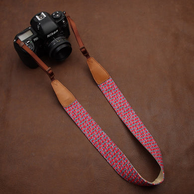 Fashion Camera Strap - Apple Pattern - Paramount Camera & Repair