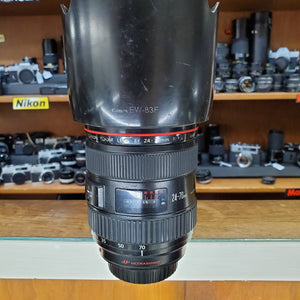 Canon 24-70mm 2.8L USM lens - Pro Full Frame - Used Condition 9/10 - Paramount Camera & Repair