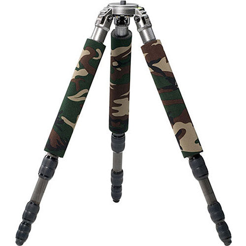 LensCoat LegCoat Tripod Leg Protectors (Forest Green Camo, 3-Pack) - Paramount Camera & Repair