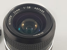 Load image into Gallery viewer, Nikkor 24mm f/2.8 AI-S Nikon Manual Film Lens - Used Condition 9.5/10 - Paramount Camera &amp; Repair