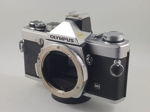 Olympus OM-1, 35mm Film Camera w/ 35mm 2.8 Lens & 135mm 3.5 Lens - Paramount Camera & Repair