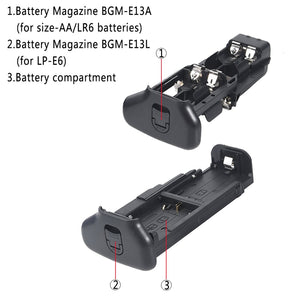 Vertical Battery Grip for Canon EOS 6D (Replaces BG-E13) - Paramount Camera & Repair