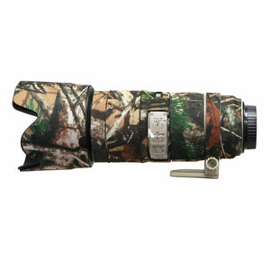 Camo Protective Lens Cover for Canon 70-200mm f/2.8L IS II- Rubberized Neoprene - Mossy Oak - Paramount Camera & Repair
