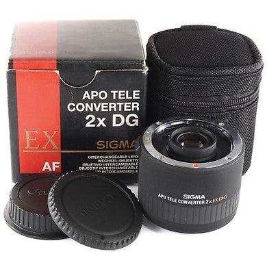 Used Sigma APO 2X Teleconverter EX DG - Nikon Mount - Rating 9.9/10 - Paramount Camera & Repair