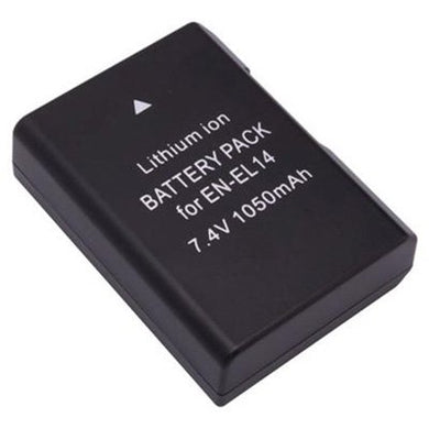 EN-EL14 Lithium Battery for Nikon Coolpix, D3100-3400, D5100-5500 - Paramount Camera & Repair