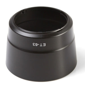 Lens Hood for Canon EF-S 55-250mm, f/4-5.6 IS STM Lens - ET-63 - Paramount Camera & Repair