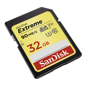 SanDisk Extreme 32GB SDXC UHS-I SD Card Memory Read:90mb/s-Write:40mb/s - Paramount Camera & Repair