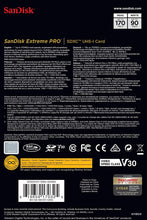 Load image into Gallery viewer, SanDisk 128GB Extreme Pro SDXC SD Card Memory - Read:170mp/s-Write:90mb/s - Paramount Camera &amp; Repair
