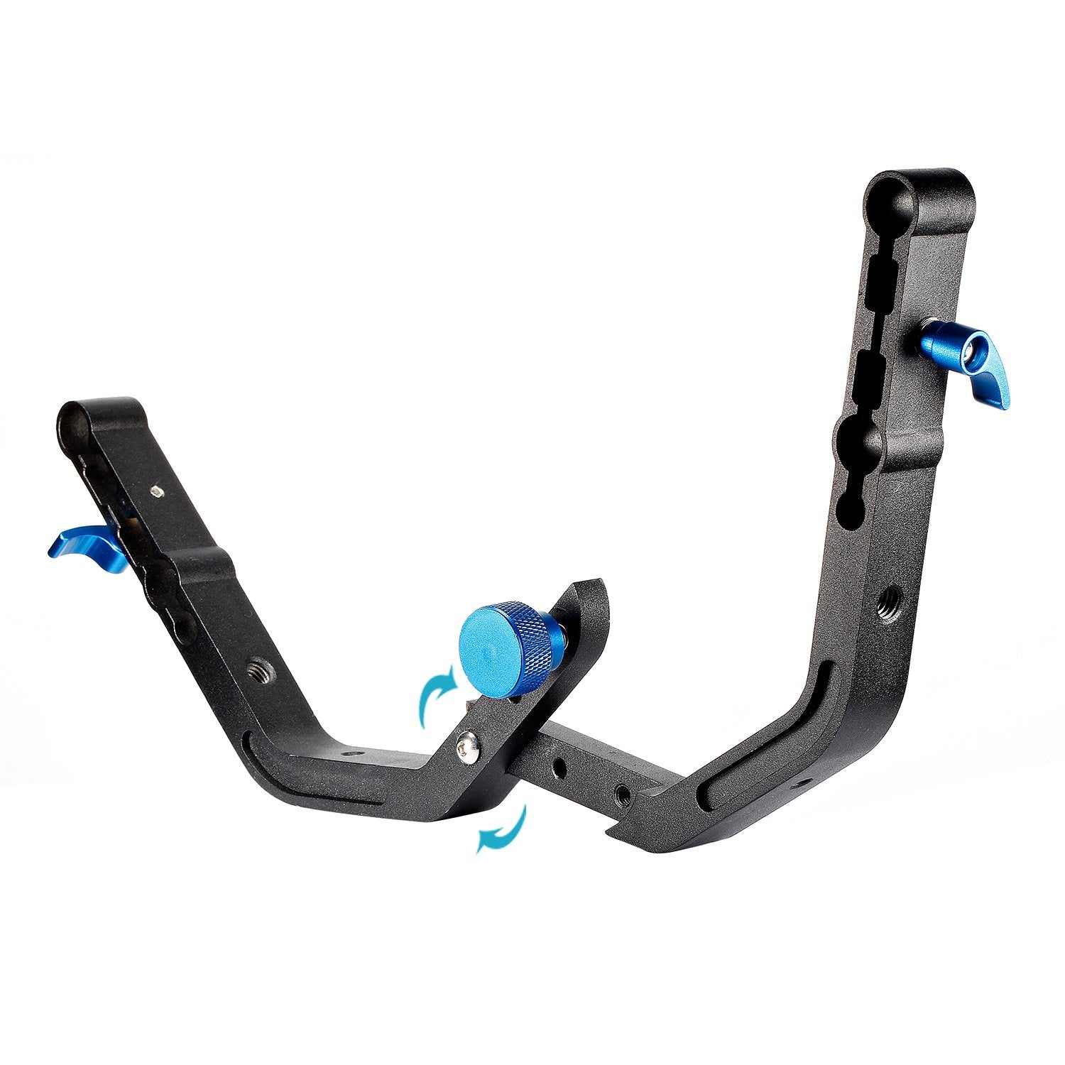 DSLR Video Rig Support Handle and Acc. Rails- 15mm Rail mount, Rails ...