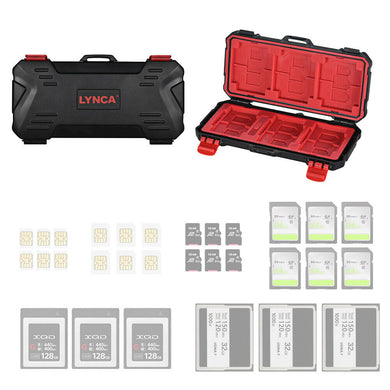 Lynca Memory Card Case - LARGE - WaterProof - DustProof - Paramount Camera & Repair