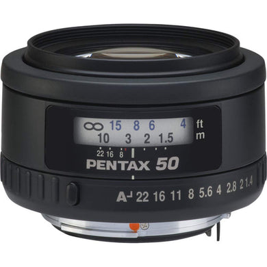 Pentax SMC FA 50mm F1.4, original box, like new, Warranty - Paramount Camera & Repair