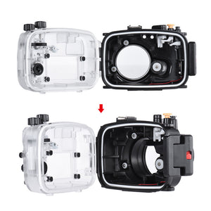 Underwater Dive Housing for Sony A6300 - Rated to 40M/130ft - Paramount Camera & Repair