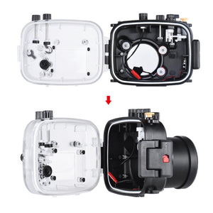Underwater Dive Housing for the Sony A7 & Sony A7R - Rated to 40M/130ft - Paramount Camera & Repair