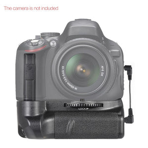 Vertical Battery Grip for Nikon D5100 D5200 D5300 DSLR Cameras (Replaces MB-D51) - Paramount Camera & Repair