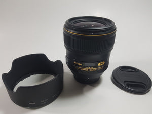 Nikon AF-S Nikkor 35mm F1.4G N Lens - Used Condition 9.5/10 - Paramount Camera & Repair
